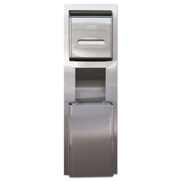Kimberly-Clark Professional* Mod Stainless Steel Recessed Wall Unit With Trash Receptacle, 11 X 4.5 X 54.5 freeshipping - TVN Wholesale